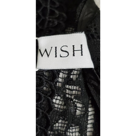 NWT ChicWish Crochet Lacey Sleeveless Croptop - Black M - Picture 10 of 10